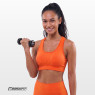 Hantel winylowy do fitnessu 0.5 kg EasyFit czarny