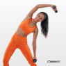 Hantel winylowy do fitnessu 0.5 kg EasyFit czarny