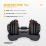 Hantla regulowana EasyFit 1,5-16 kg
