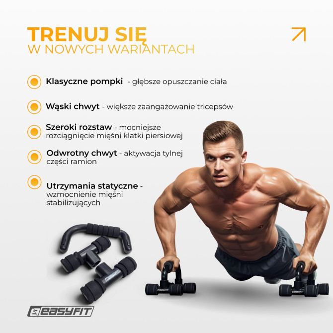 Uchwyty do pompek EasyFit PushMax
