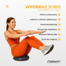 Poduszka sensomotoryczna z wypustkami EasyFit Balance Cushion-A czarna