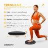 Poduszka sensomotoryczna z wypustkami EasyFit Balance Cushion-A czarna