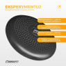 Poduszka sensomotoryczna z wypustkami EasyFit Balance Cushion-A czarna