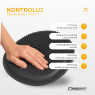 Poduszka sensomotoryczna z wypustkami EasyFit Balance Cushion-A czarna