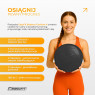 Poduszka sensomotoryczna z wypustkami EasyFit Balance Cushion-A czarna