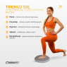 Poduszka sensomotoryczna z wypustkami EasyFit Balance Cushion-A szara