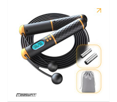 Inteligentna skakanka EasyFit SmartRope 3 m z obciążnikami (bezprzewodowa)