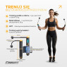 Inteligentna skakanka EasyFit SmartRope 3 m z obciążnikami (bezprzewodowa)