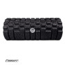Roller do masażu z wypustkami EasyFit Grid Roller EPP 33x14 cm czarny