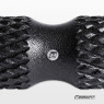 Roller do masażu z wypustkami EasyFit Grid Roller EPP 42x14 cm czarny