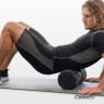 Roller do masażu z wypustkami EasyFit Grid Roller EPP 42x14 cm czarny