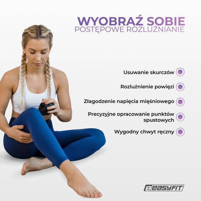 Zestaw do masażu powięziowego EasyFit TriggerSet (4 szt)