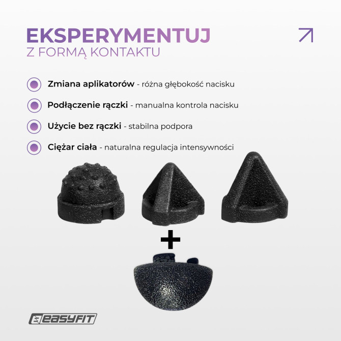 Zestaw do masażu powięziowego EasyFit TriggerSet (4 szt)