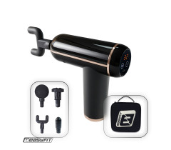 Pistolet do masażu EasyFit Impact do ciała z 4 nasadkami