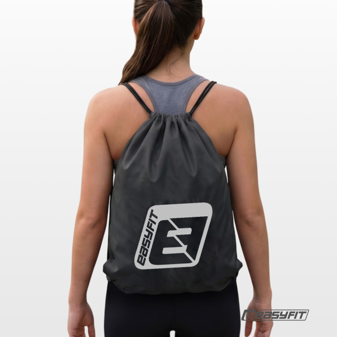 Torba sportowa worek na buty EasyFit 42x34 cm czarna