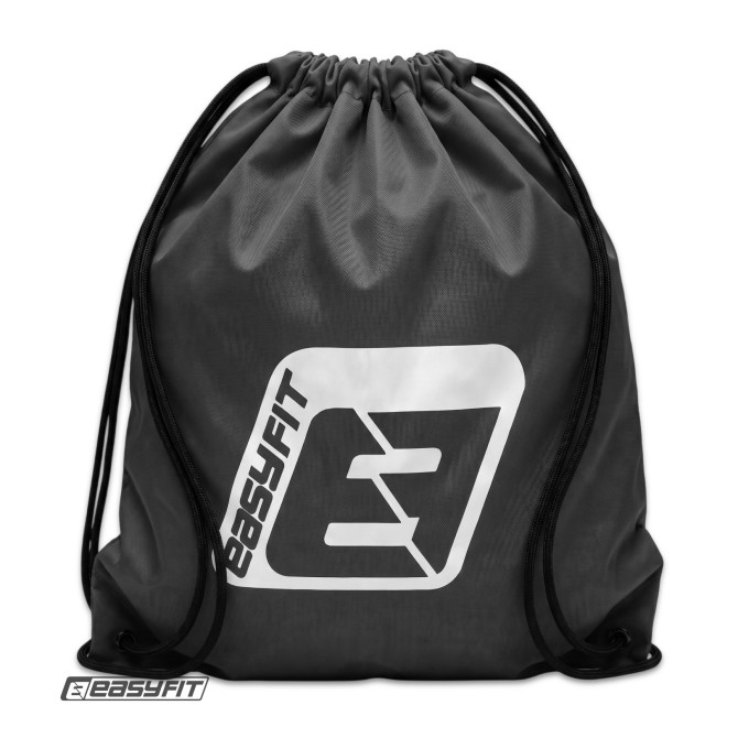 Sportowy plecak worek na sznurkach EasyFit 56x44 cm czarny