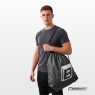 Sportowy plecak worek na sznurkach EasyFit 56x44 cm czarny