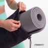 Torba na matę do jogi EasyFit 73x21 cm czarna