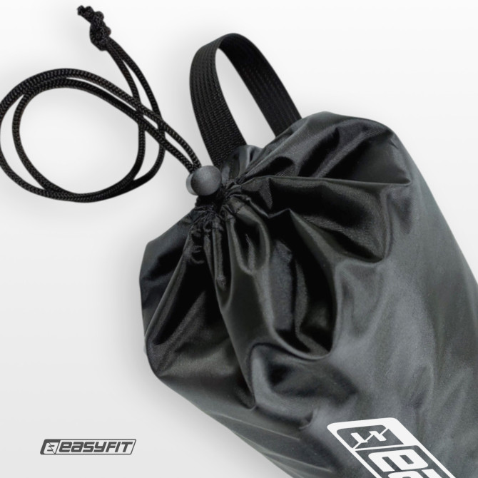 Torba na matę do jogi EasyFit 60x17 cm czarna