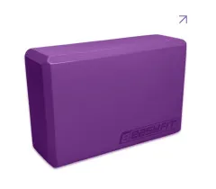Kostka do jogi EasyFit EVA Fioletowa