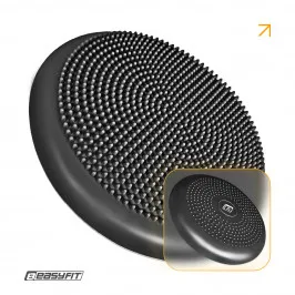 Poduszka sensomotoryczna z wypustkami EasyFit Balance Cushion-A czarna