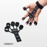 Zestaw ściskaczy do rąk EasyFit GripKit 6 w 1 czarny