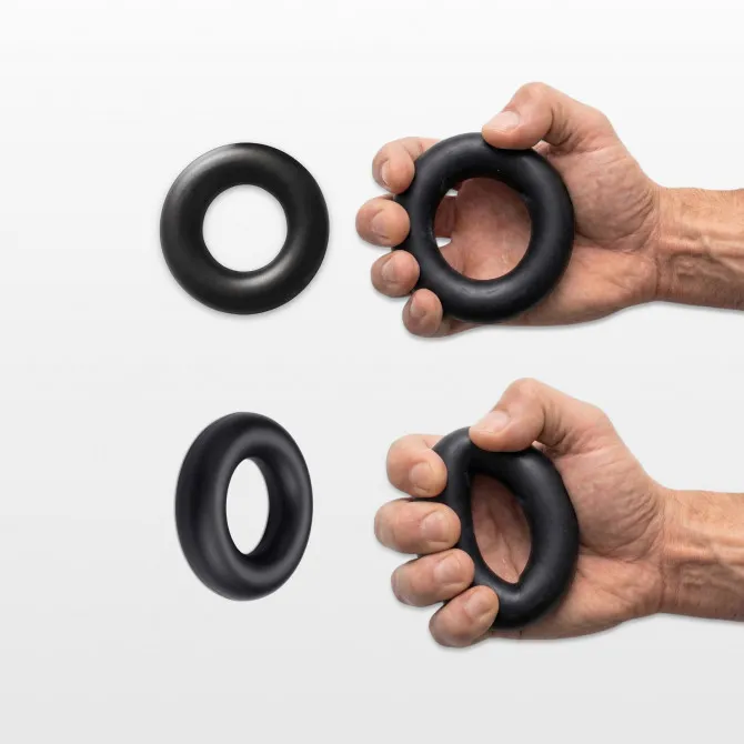 Zestaw ściskaczy do rąk EasyFit GripKit 6 w 1 czarny