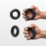 Zestaw ściskaczy do rąk EasyFit GripKit 6 w 1 czarny
