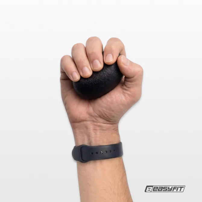 Zestaw ściskaczy do rąk EasyFit GripKit 6 w 1 czarny