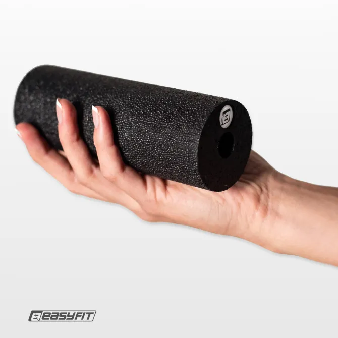 Roller do masażu EasyFit EPP 15x5 cm czarny