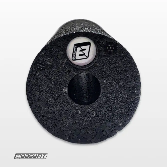 Roller do masażu EasyFit EPP 15x5 cm czarny