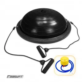 Balansowa platforma EasyFit BOSU 60 cm czarna